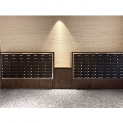 竹城建設,竹城旭川, 直式投入式信箱