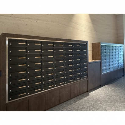 竹城建設,竹城旭川, 直式投入式信箱